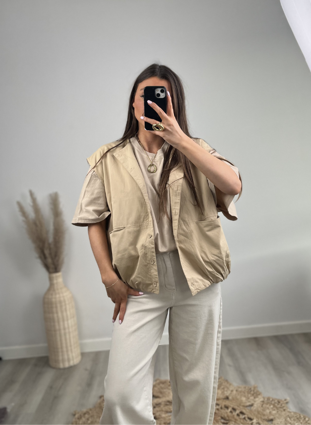 Vest Beige