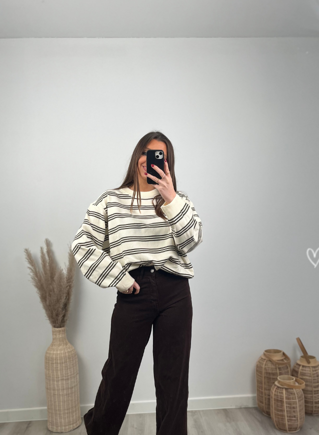 EVA - Striped sweater