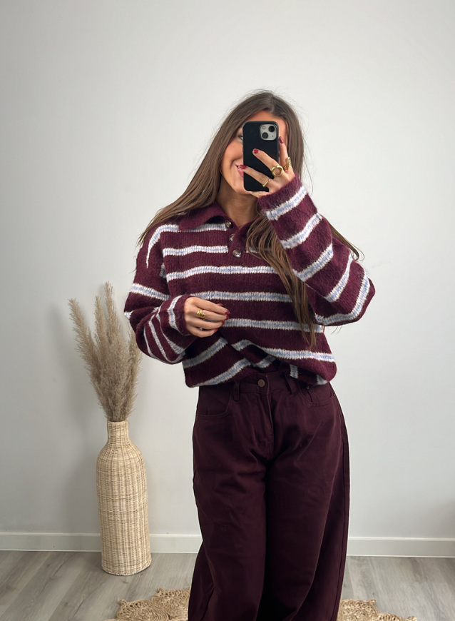 JUUL - Strepentrui Bordeaux- blauw