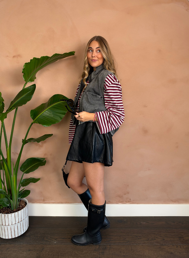 LEXIE - Jeansvest Grey