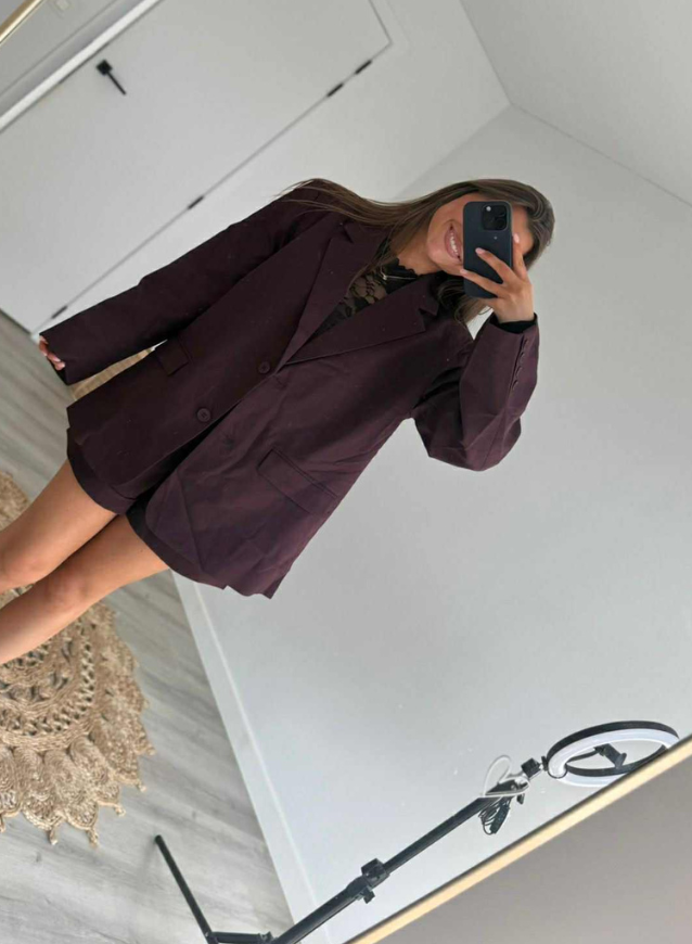 NINE - Burgundy Blazer
