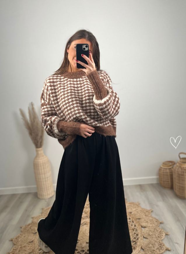 ADELINE - Trui Camel