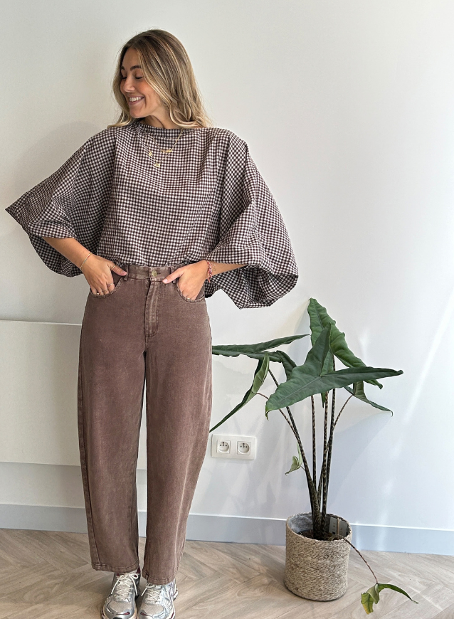 ROMY - Jeans Brown