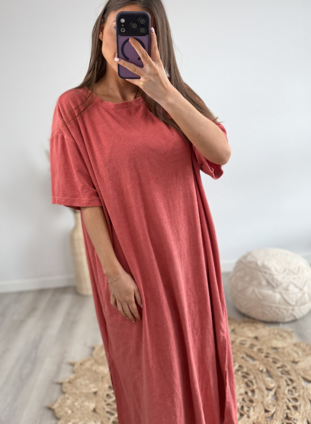 Sponss dress Terracotta