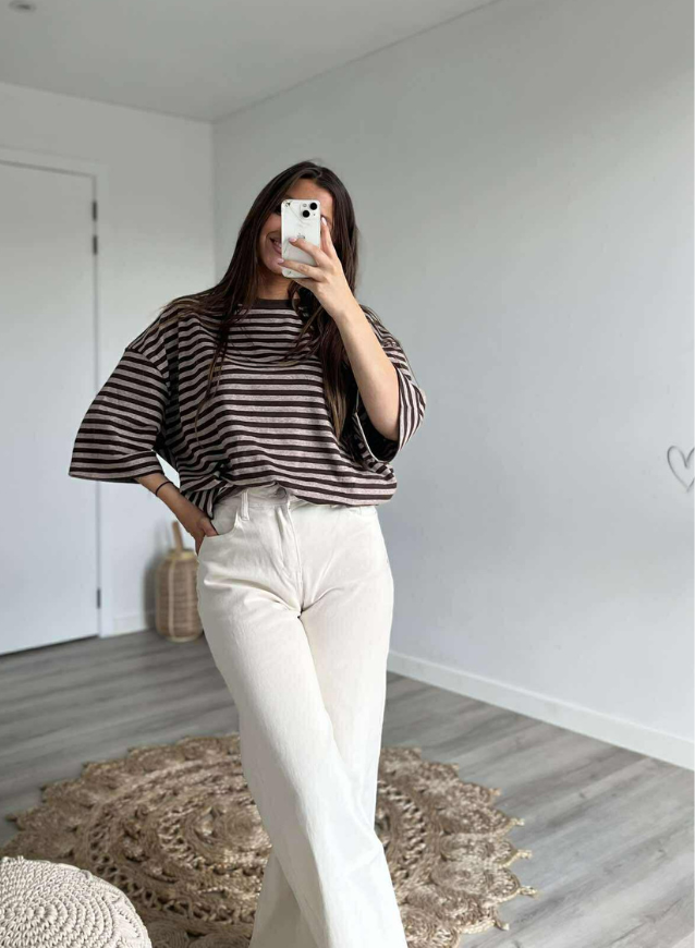 LIVIA - Gestreepte Shirt