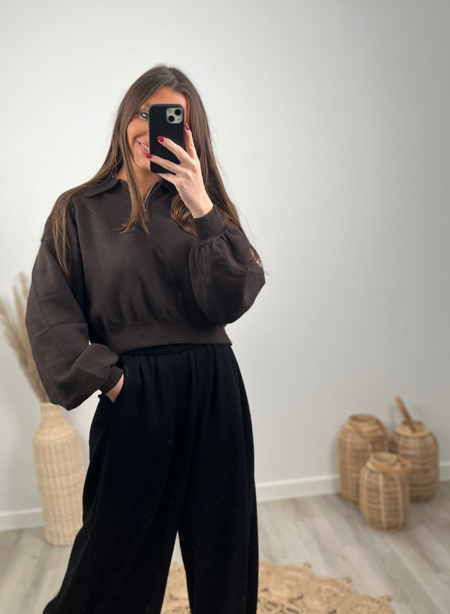 NELLE - Sweater Choco