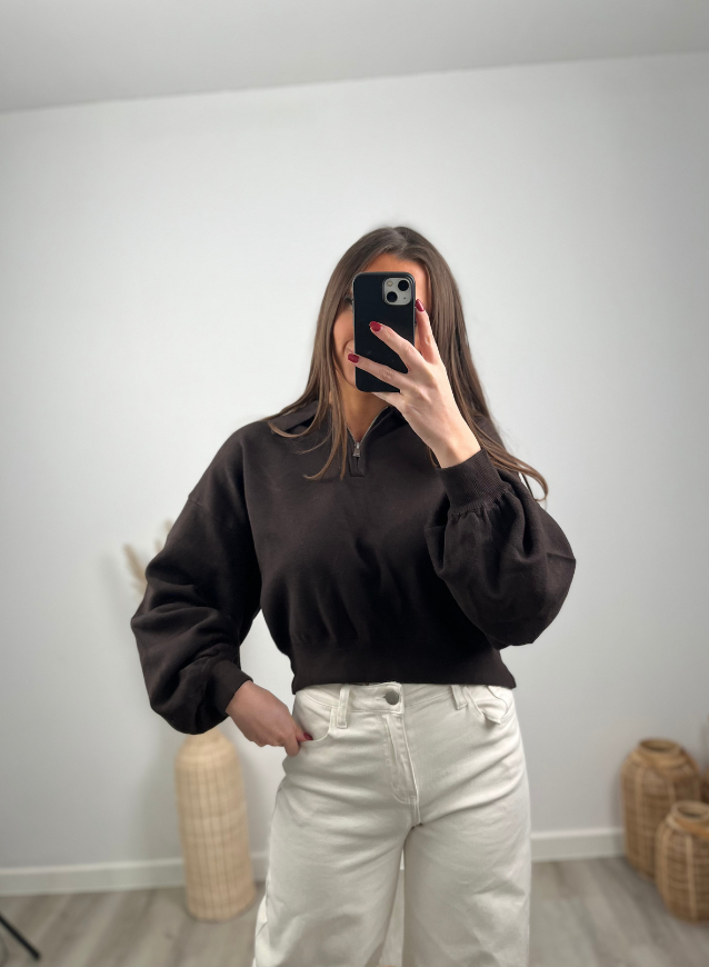 NELLE - Sweater Choco