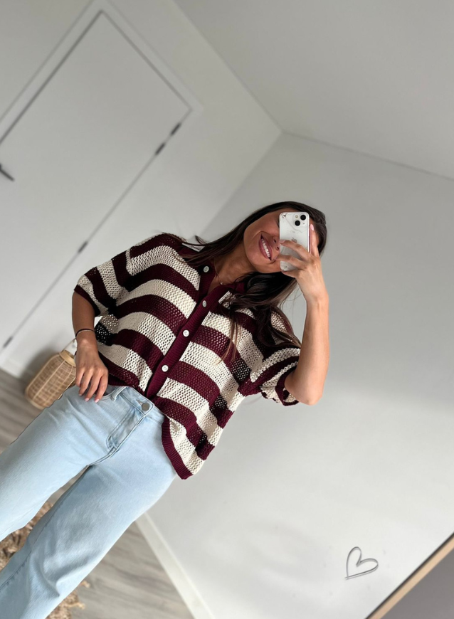 LINE - Crochet top