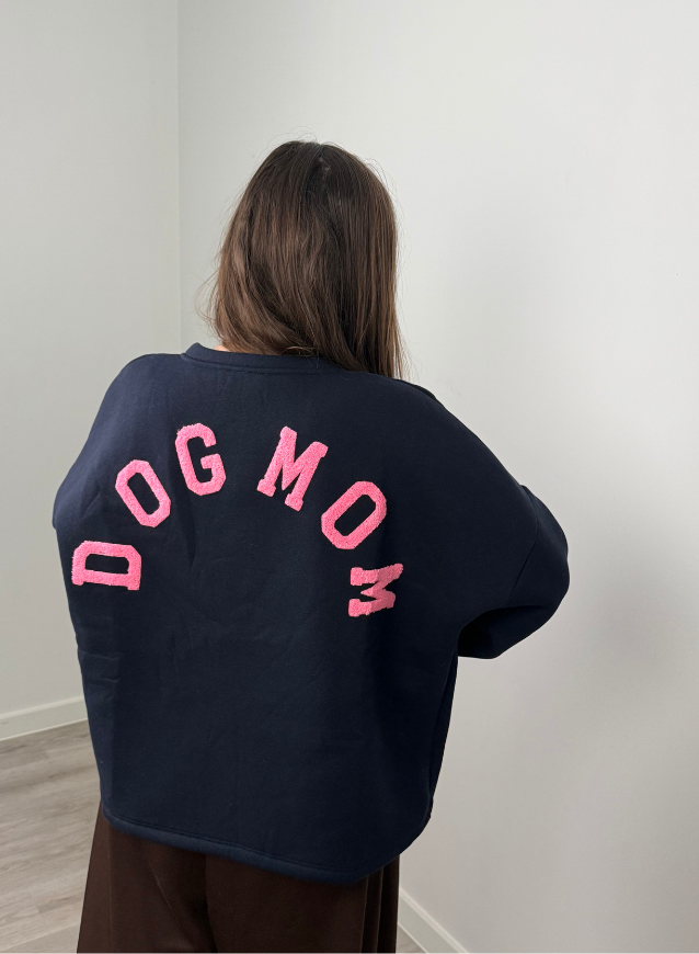 DOGMOM Sweater - Blue/Pink