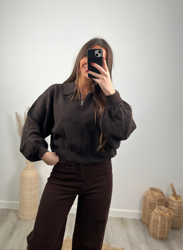 NELLE - Sweater Choco