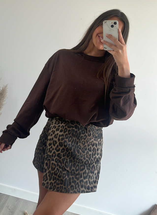 ROOS - Chocolade trui