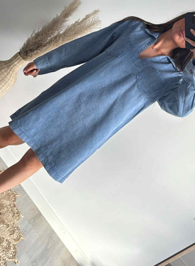 Mirte - Jeanskleedje blue