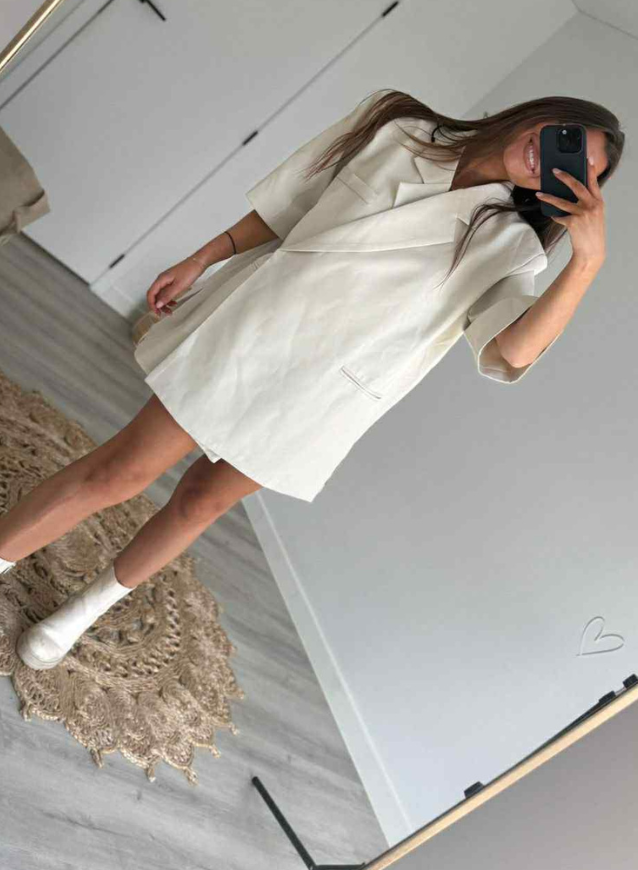 KYA- Blazer(jurk) Ecru