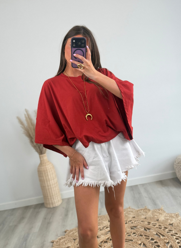 JULIA -Shirt Rouille