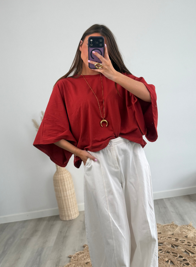 JULIA -Shirt Rouille