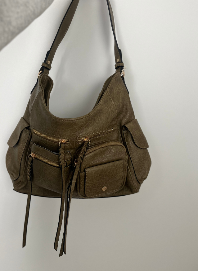 Handtas Kaki Shoulder Bag