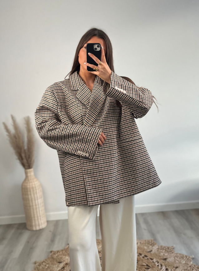 MIRA - Blazer Ruitjes