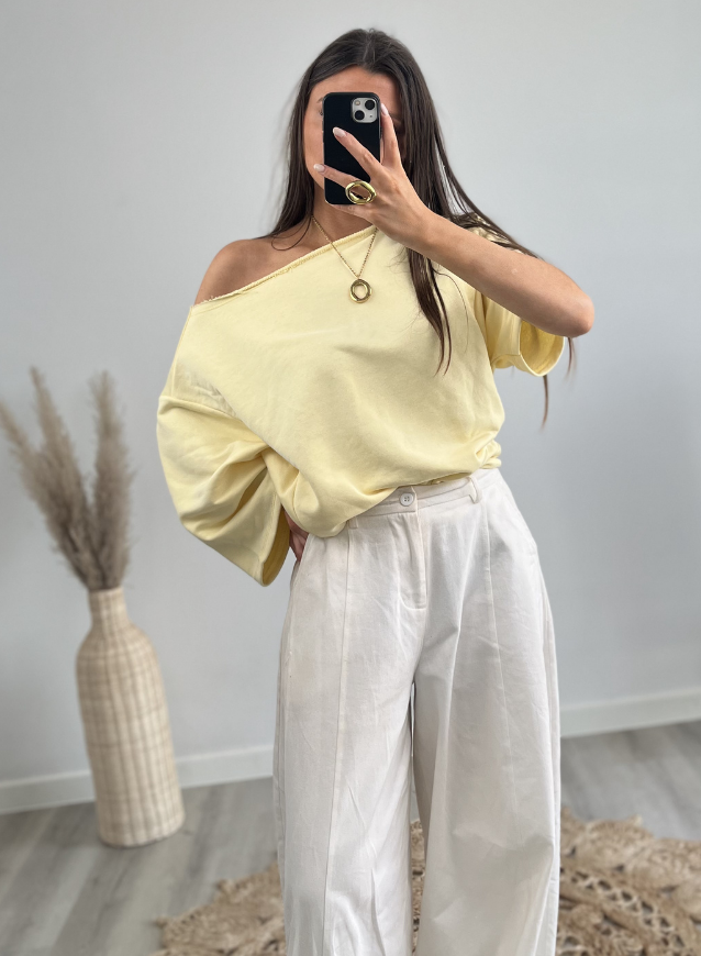 ELLI - Off-Shoulder Gelb