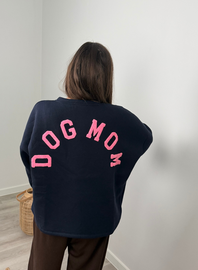 DOGMOM Sweater - Blue/Pink