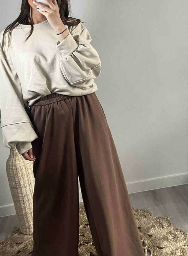 SYLVIE - Broek Bruin