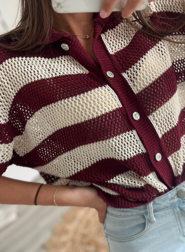 LINE - Crochet top