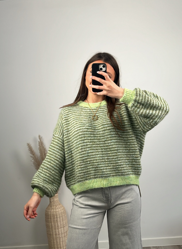 CARLIJN - Trui Groen