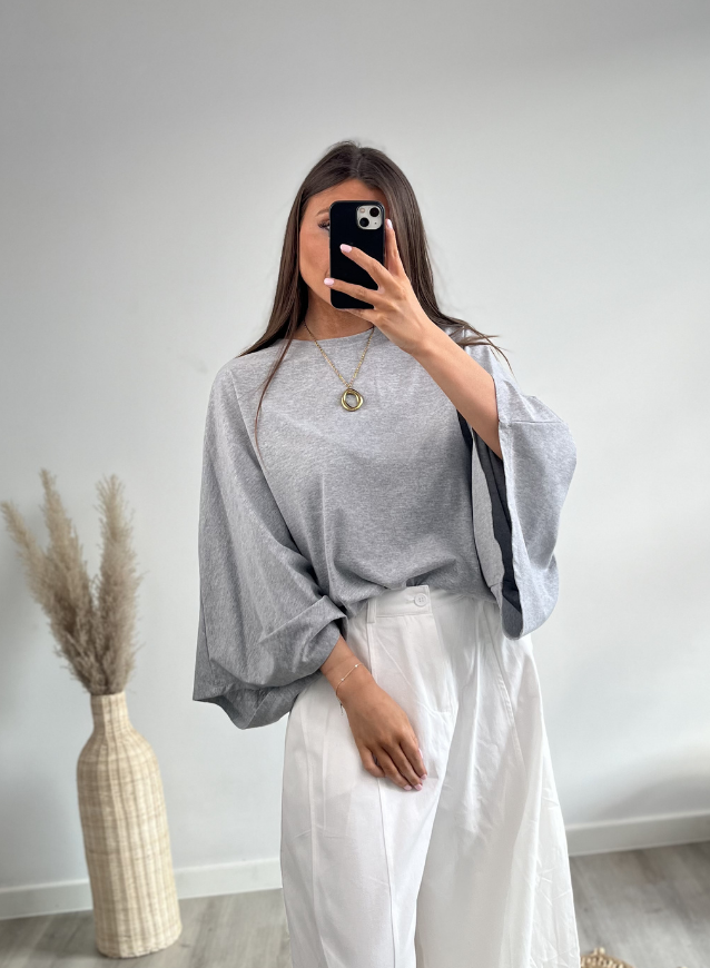 INDY - Oversized shirt Grey