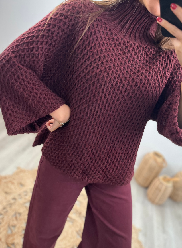 MARYAM - Bordeaux Trui