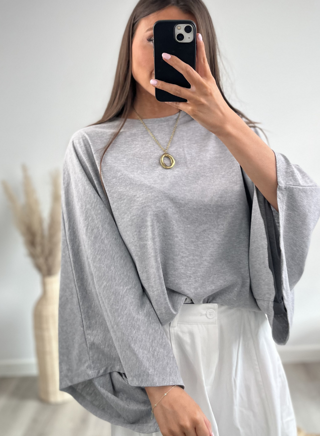INDY - Oversized shirt Grey