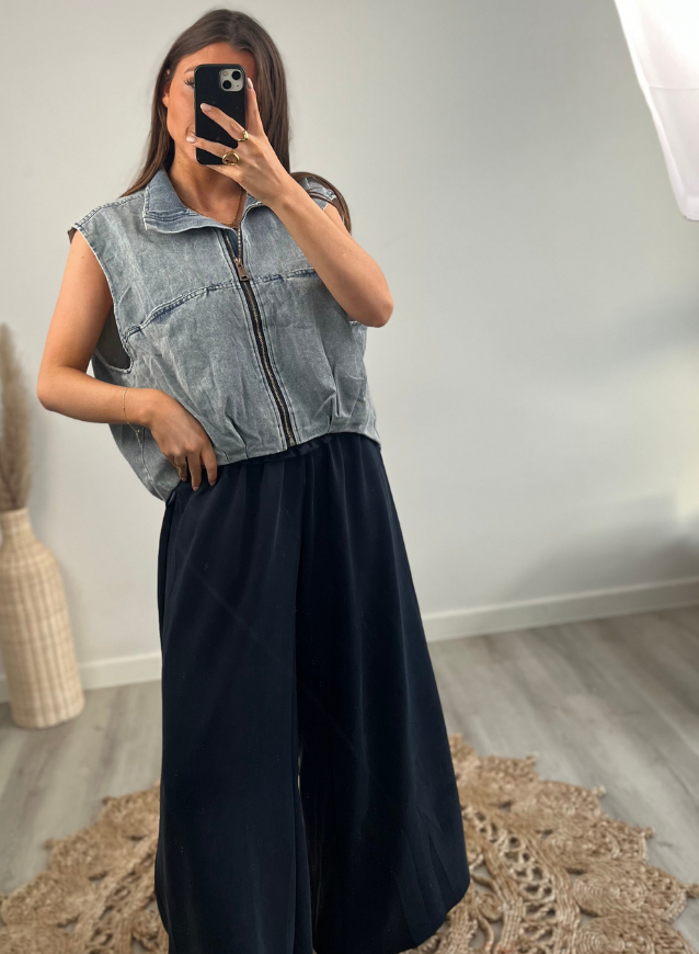 OLIVIA - Jeansvest