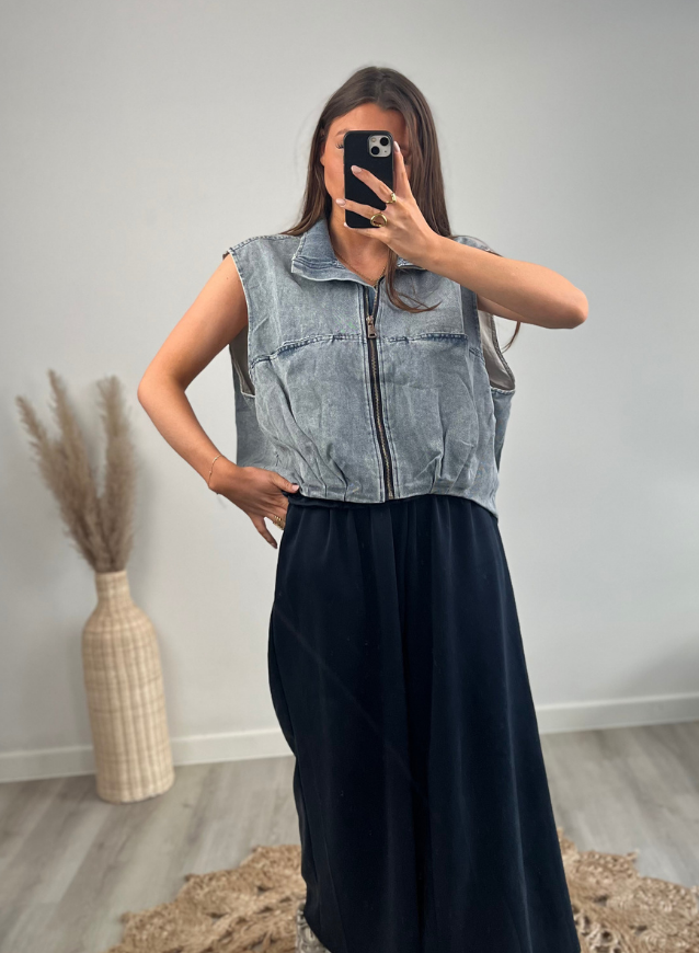 OLIVIA - Jeansvest