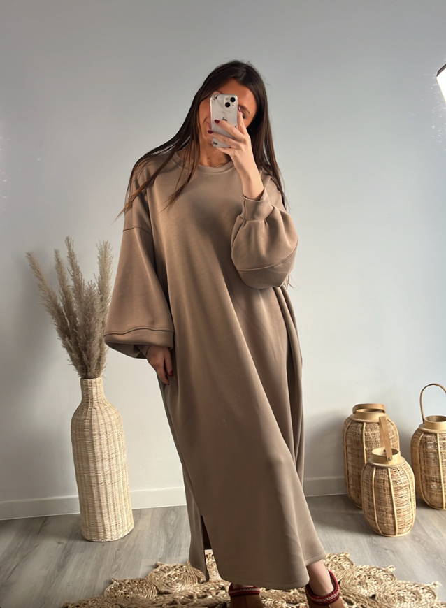 Sweaterdress Mocca
