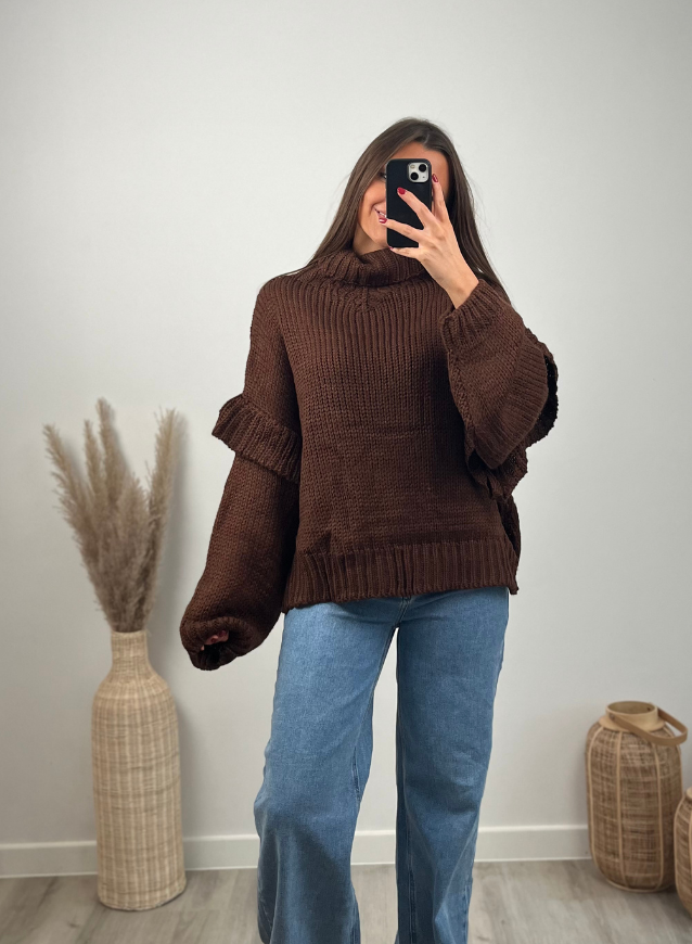 NOLA - Chocolade Trui