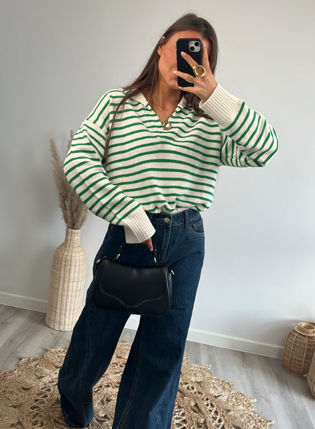 JUNE - Knit Groen