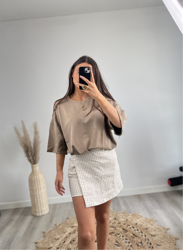 Gestreifte Shorts
