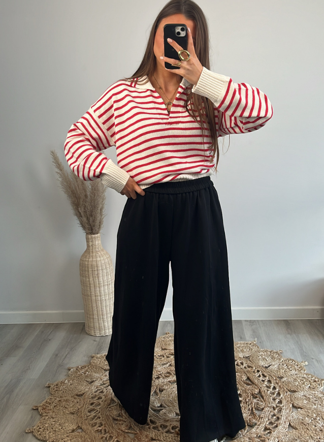 JUNE - Knit Rood