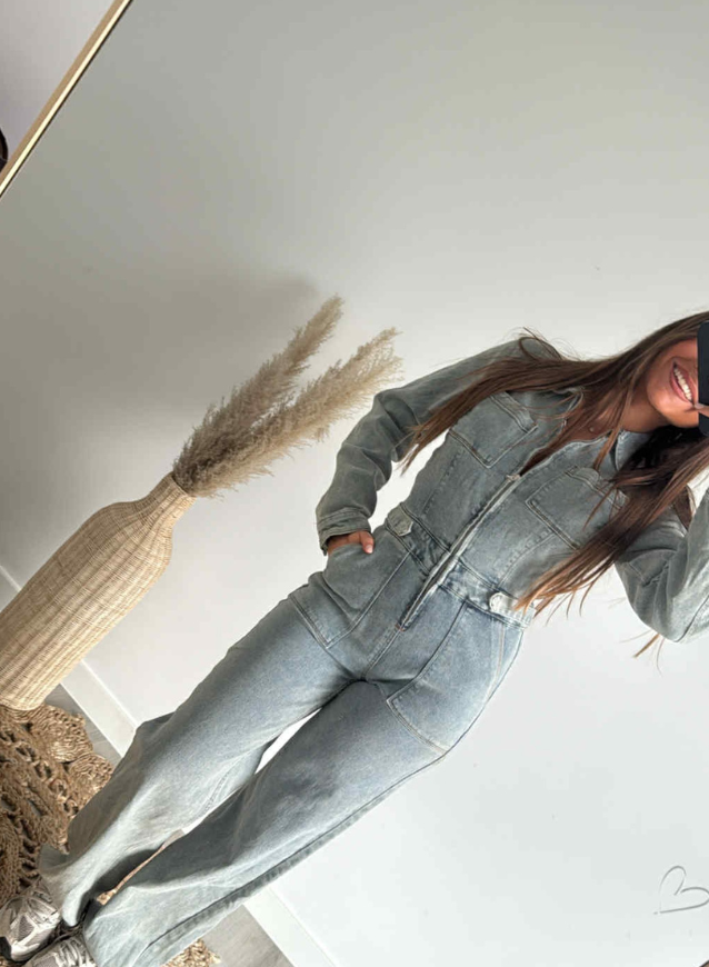 NOOR - Jeans Jumpsuit