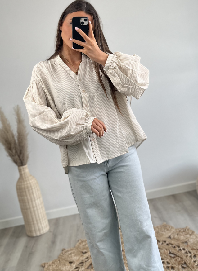 LIANDRA - Blouse Beige