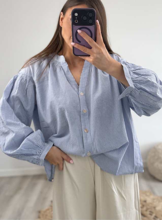 LIANDRA - Hemd Blauw