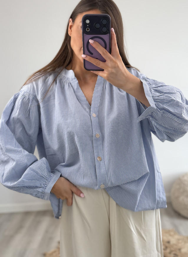 LIANDRA - Hemd Blauw