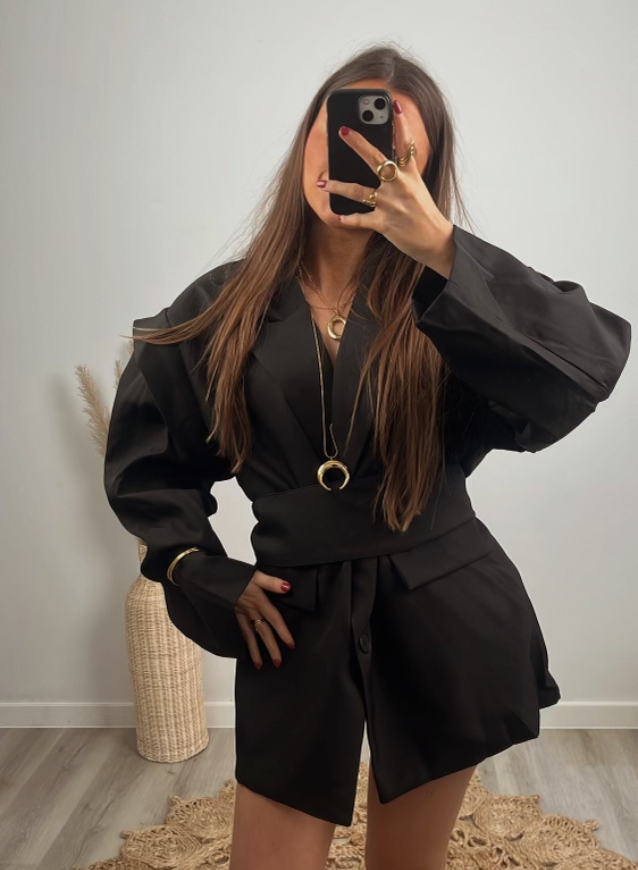 SENNA - Blazer zwart