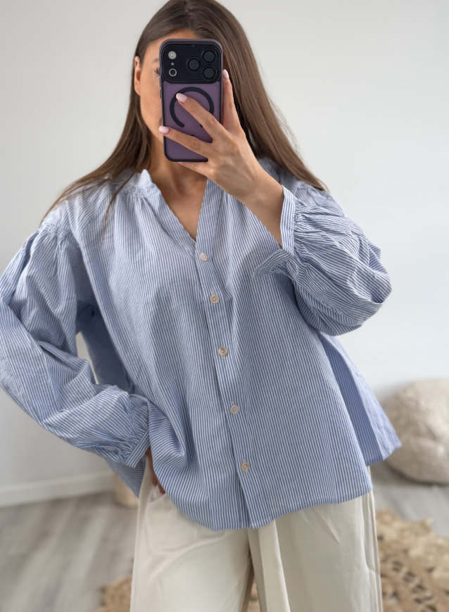LIANDRA - Hemd Blauw