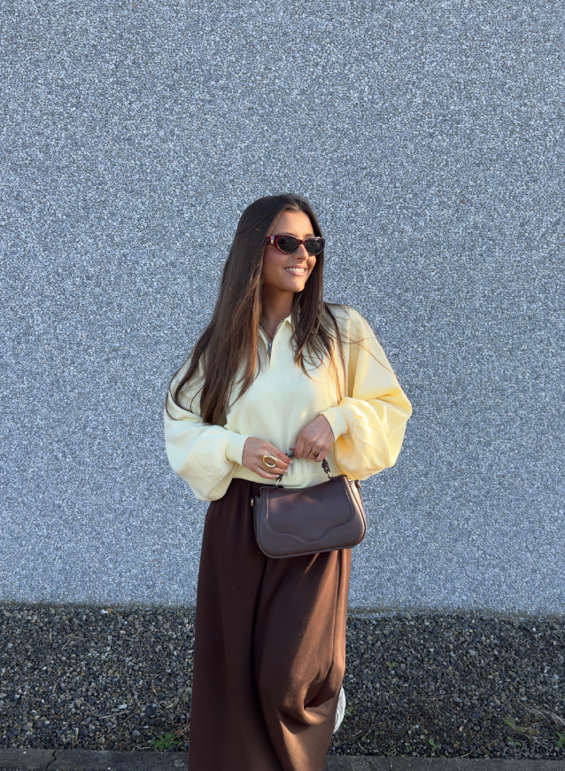 NELLE - Sweater Butter yellow