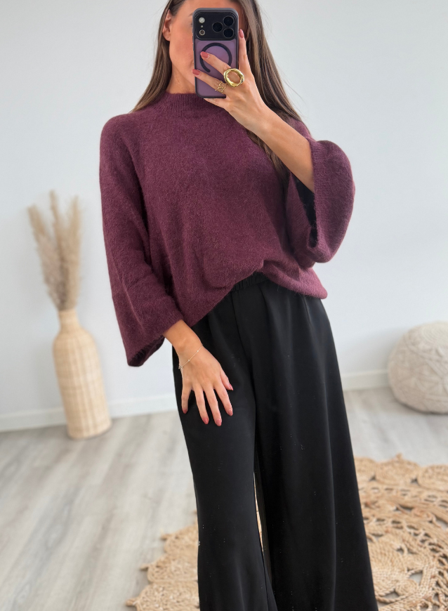 ELISE - Knit Bordeaux