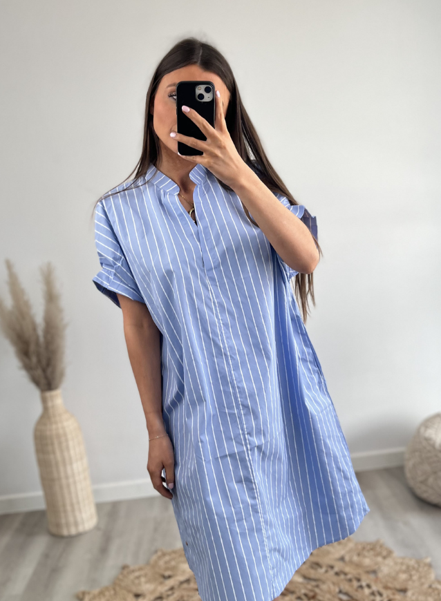 Hemdjurk Blauw