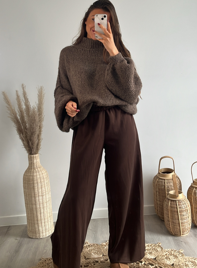 SYLVIE - Broek Bruin