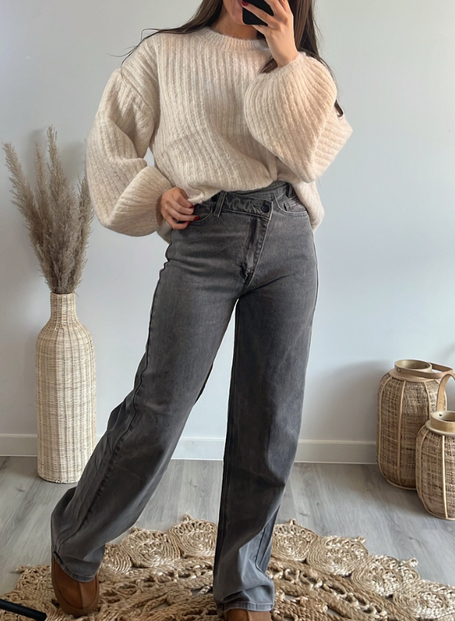 SOPHIE - Grijze Jeans