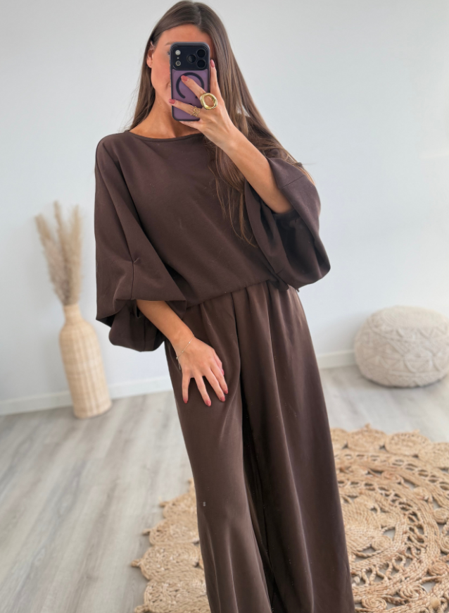 SYLVIE - Broek Bruin
