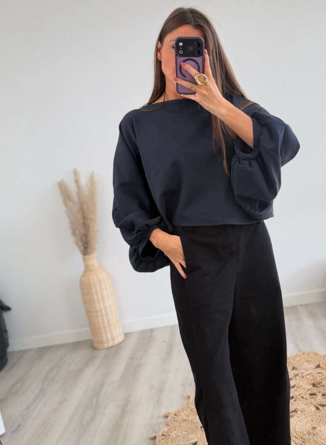 LIVIA- Sweater Marine