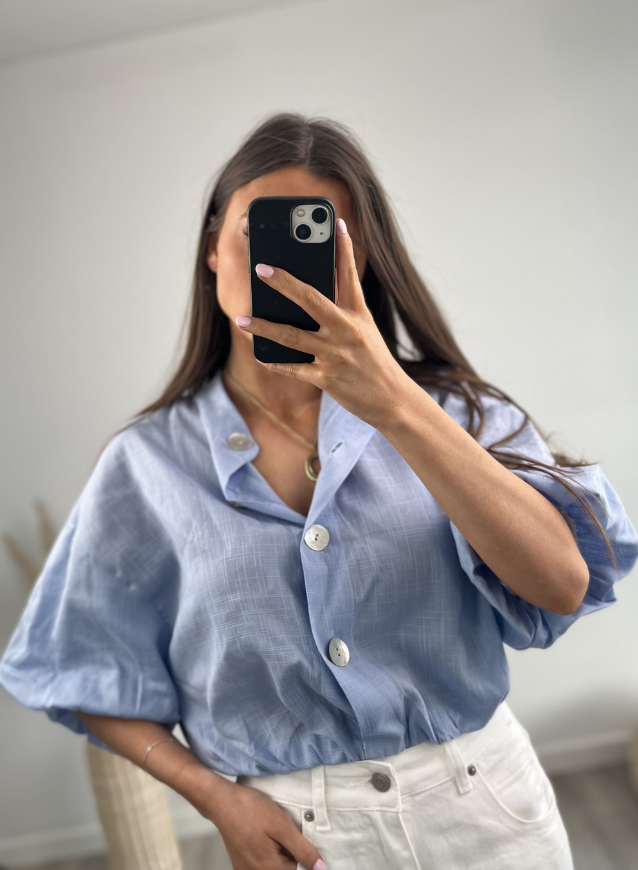 MAYA - Blouse Blue